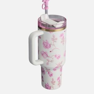 Brand new never used Stanley 40 oz love shack ribbon rose